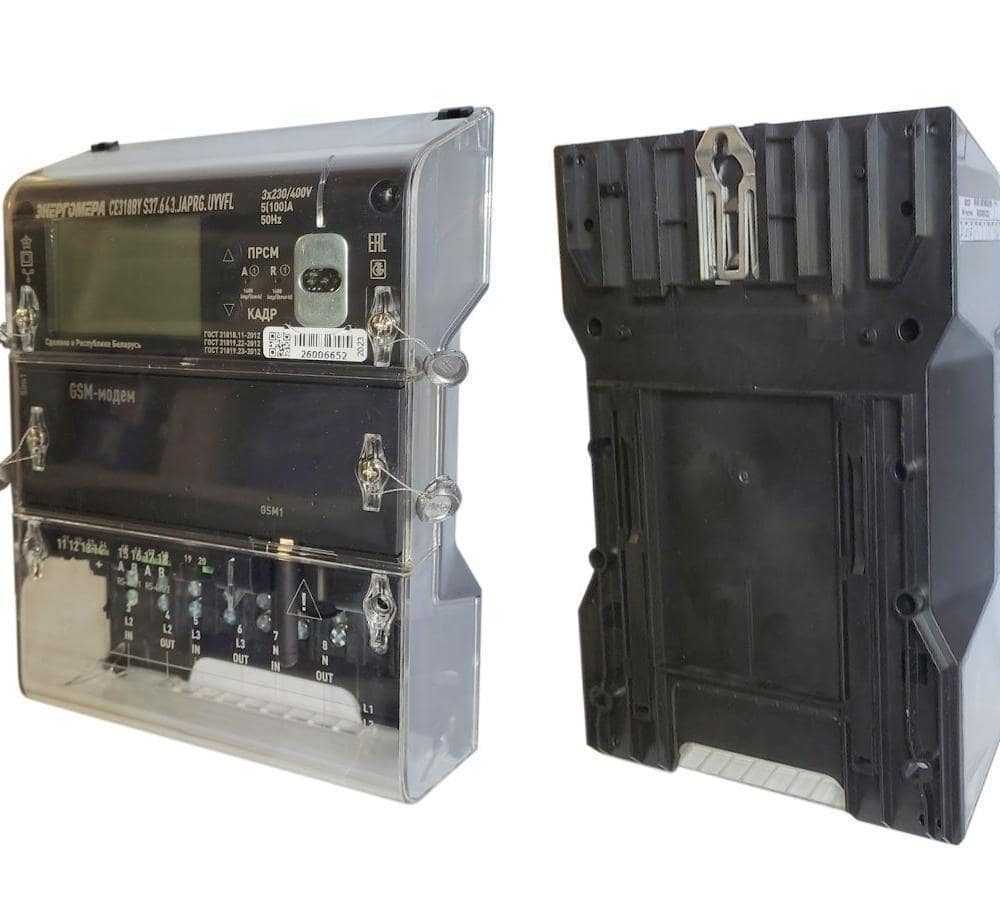 Счетчик СЕ 318 BY S37 643.JAPRG.UYVFL (5-10) А (трансформаторный, PLC модем, радиомодем, GSM модем)