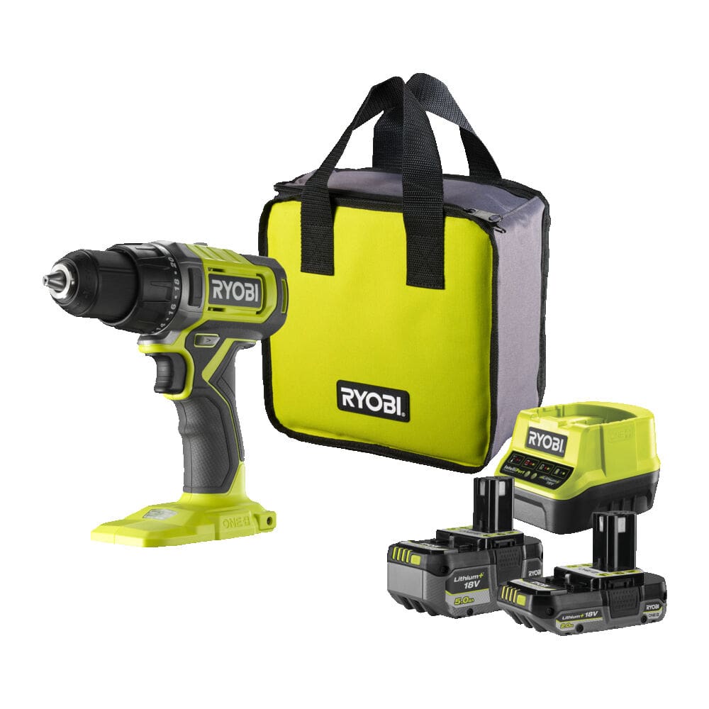 ONE + / Ударная дрель-шуруповерт RYOBI RPD18-2C42S